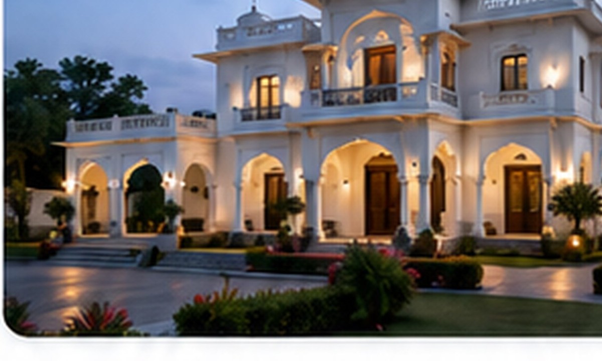 Heritage-inspired Rajasthan residence